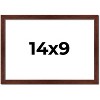 PosterPalooza | Photo Size Classic Modern Brown Frame - UV Acrylic, Foam Board Backing, Hanging Hardware - 2 of 4