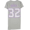 Reebok Womens Hockey Fights Cancer LA Kings Graphic T-Shirt - 2 of 2