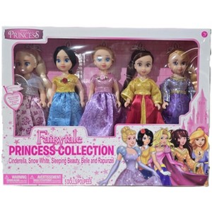 Junior Elf Fairytale Princess Collection 5-Doll Set 9 Inch : Target