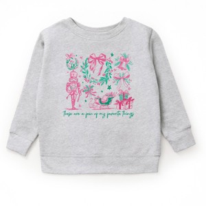 These Are A Few Of My Favorite Things Coquette - Youth Graphic Sweatshirt - 1 of 4