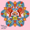 Girl's Encanto Parrot Mandala By Catalina Estrada T-Shirt - 2 of 4