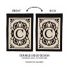 Evergreen Flag Cambridge Chic Letter C Monogram Applique Garden Flag - 12.5" Wide x 18" High - 2 of 4