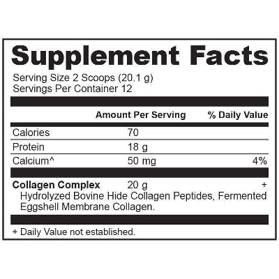 Ancient Nutrition Collagen 12 Servings Peptides Powder - Vanilla - 8.5oz