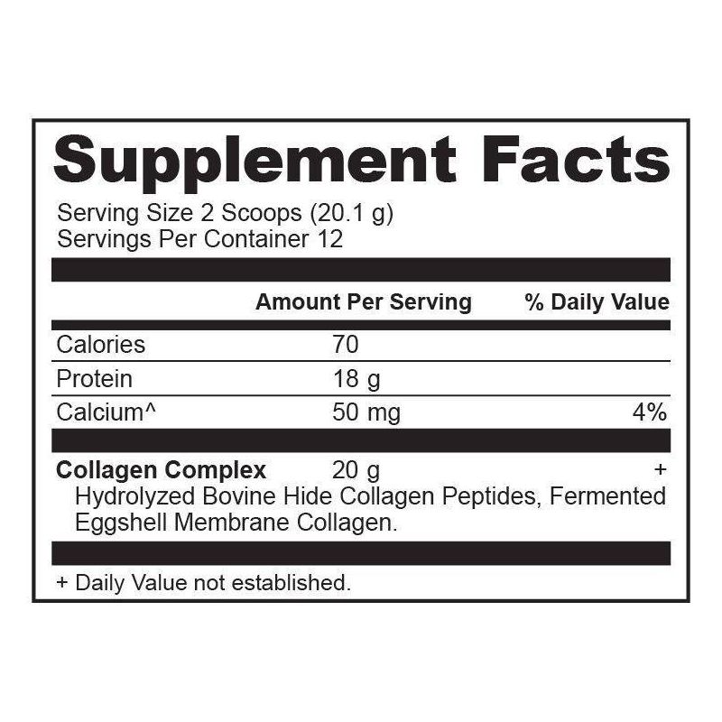 Ancient Nutrition Collagen 12 Servings Peptides Powder - Vanilla - 8.5oz, 4 of 5