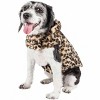 Pet Life (R) Luxe Poocheetah Cheetah-Spotted Designer Mink Fur Dog Coat - image 2 of 4