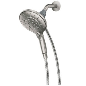 Moen Engage Brushed 6 settings Handheld Showerhead 1.75 gpm - 1 of 4