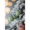 Dexmalle Set of 12 Glass Decorative Hanging Ball Christmas Tree Ornaments - 3 of 4