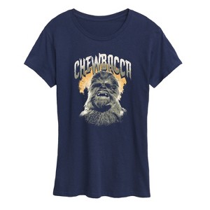 Women's - Star Wars - Chewbacca Full Moon Horror Short Sleeve Graphic T-Shirt - 1 of 4