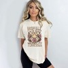 Simply Sage Market Women's Nashville Retro Flowers Short Sleeve Garment Dyed Tee - 2 of 2