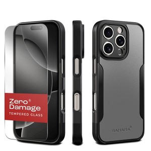 SAHARA - Classic Series Case & Tempered Glass Kit for iPhone 16 Pro - 1 of 4