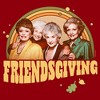 Men's The Golden Girls Retro Friendsgiving Stripes T-Shirt - image 2 of 4