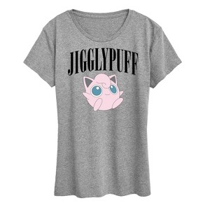 Women's - Pokémon - Pastel Jigglypuff Short Sleeve Graphic T-Shirt - 1 of 4