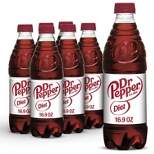 Diet Dr Pepper Soda Bottles - 6pk/16.9 fl oz