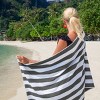 Arkwright Oversized California Beach Towels - (Pack of 4) Absorbent, Quick Drying, Ringspun Cotton Pool Towel, 30 x 70 in - 3 of 4