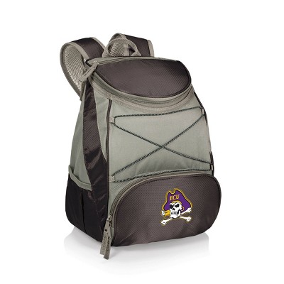 NCAA East Carolina Pirates PTX Backpack Cooler - Black