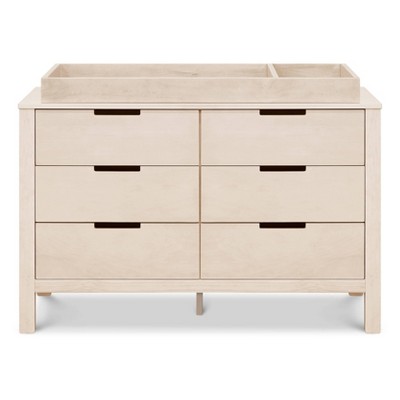 Washed Natural Double Nursery Dresser with Soft Close Drawer