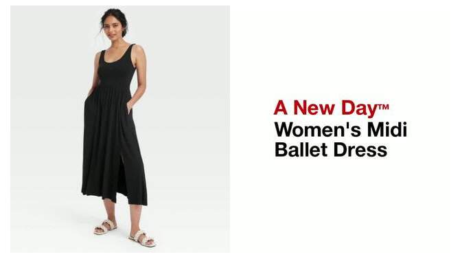 Women's Midi Ballet Dress - A New Day™, 2 of 12, play video