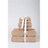 Noble House Ultra Soft 100% Cotton Extra Heavy & Absorbent Hotel & Spa Feel 6pc Bath Towel Set Bathroom 2 Bath Towels 2 Hand Towels 2 Washcloths - 4 of 4