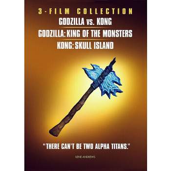 Godzilla Vs. Kong / Godzilla: King of the Monsters / Kong: Skull Island 3-Film Collection (DVD)(2011)