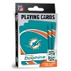 MasterPieces Officially Licensed NFL Miami Dolphins Playing Cards - 54 Card Deck for Adults - 2 of 4