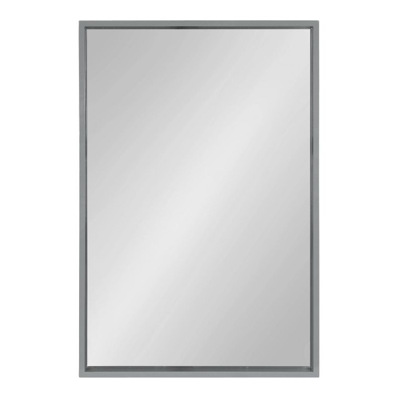 24&#34; x 36&#34; Travis Framed Decorative Wall Mirror Gray - Kate &#38; Laurel All Things Decor, 3 of 8