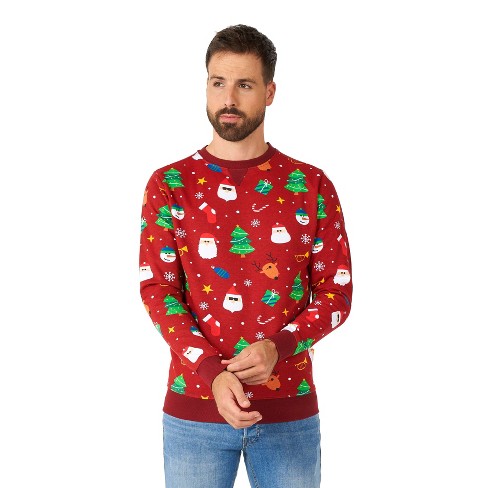 Opposuits Men s Christmas Sweater Festivity Red Target