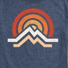 Men's - Instant Message - Simple Mountains Short Sleeve Graphic T-Shirt - 2 of 4