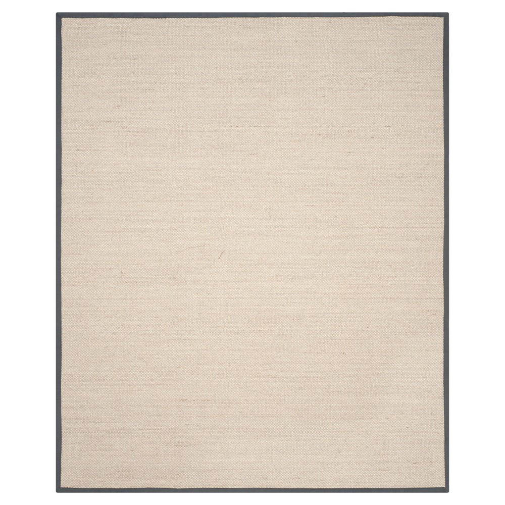 Natural Fiber Rug - Marble/Dark Gray - (8'x10') - Safavieh