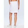 RBX Active Women's Longer Length Quick Drying Lightweight Travel Tennis Golf Skirt with Built-In Shorts and Pockets - 4 of 4