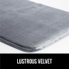 Memory Foam Bath Rug, Machine Washable, Bath Rugs for Bathroom Floor, 30x20 Mat, Graphite Gray - 4 of 4