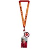 Mister Rogers Neighborhood Lanyard with Clear ID Badge Holder and Rubber Charm Red - 4 of 4