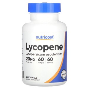 Nutricost Lycopene, 20 mg , 60 Softgels - 1 of 2