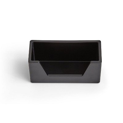 TRU RED Business Card Holder Black TR55269
