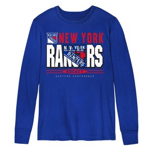 NHL New York Rangers Boys' Long Sleeve T-Shirt - 1 of 1