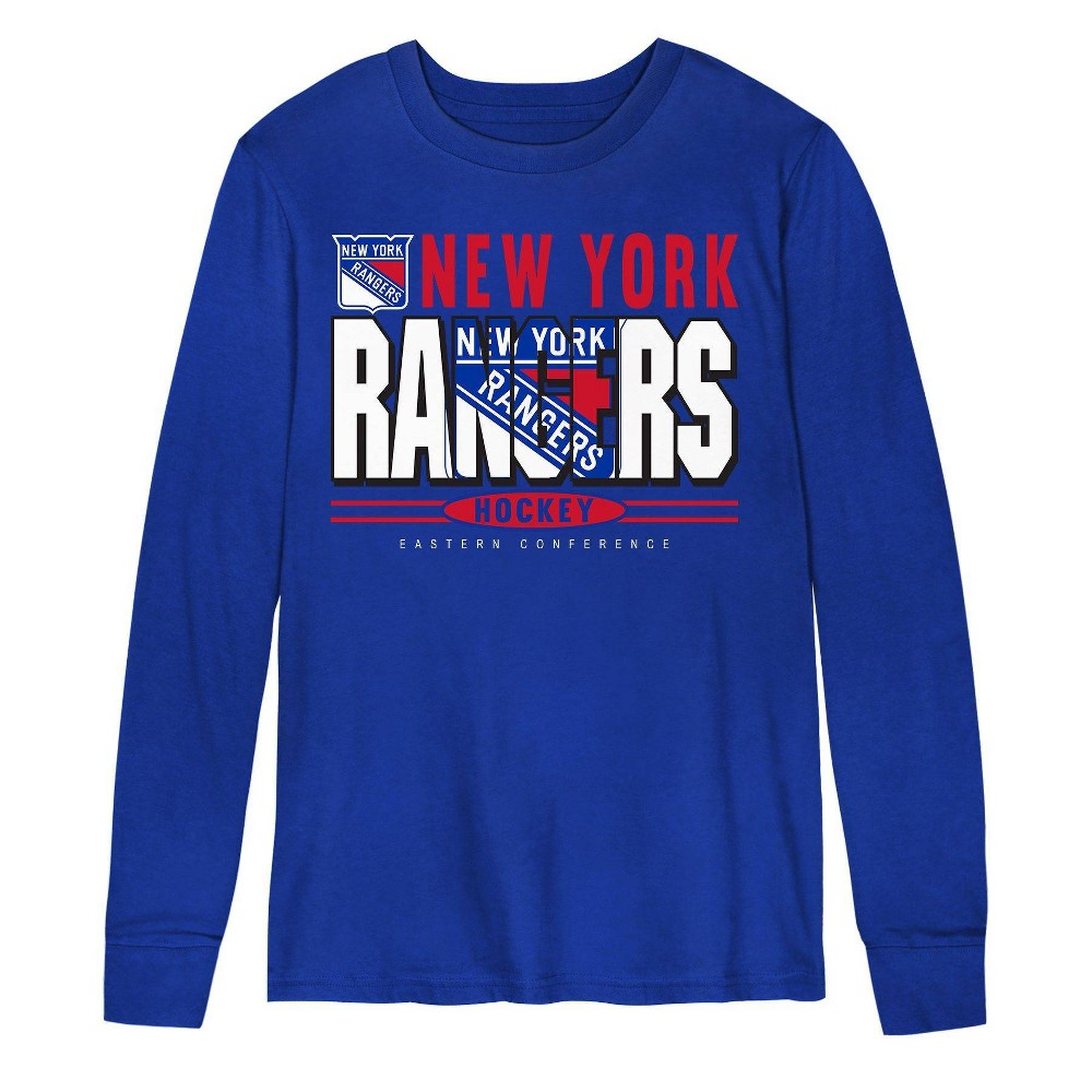 NHL New York Rangers Boys Long Sleeve T-Shirt