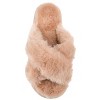 Journee Collection Womens Winkk Comfort Insole Slip On Slide Open Toe Slippers - 4 of 4