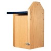 Cedar Standard Bluebird House (Blue) - 2 of 4
