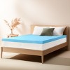 Subrtex 2 Inch Cooling And Breathable Gel-Infused Memory Foam Mattress Topper - 4 of 4