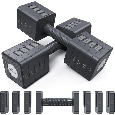 Sportneer Adjustable Dumbbells Hand Weights Set: Sportneer 5 in 1 Weight