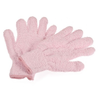 Unique Bargains Dusting Cleaning Gloves Microfiber Mittens For Plant Blinds  Lamp Window Blue Dark Blue Gray Pink 4 Pairs 1 Set : Target