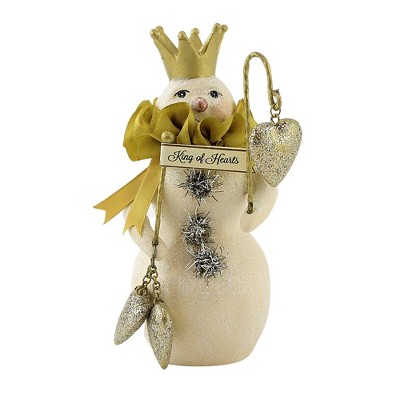 Heather Myers 6.0" King Of Hearts Snowman Christmas  -  Decorative Figurines