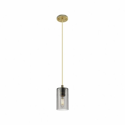 Crown Point - 1 Light Cord Pendant In Industrial Style-8.38 Inches Tall and 3.88 Inches Wide