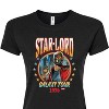 Women's - Marvel - Guardians of the Galaxy Star Lord Band Tee Style Fitted Graphic T-Shirt - 2 of 3