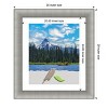 Amanti Art Elegant Brushed Pewter Picture Frame - 4 of 4