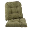 Gripper 2pc 17"x17" Polar Non Slip Chenille Tufted Universal Chair Cushions - image 4 of 4