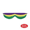 Beistle Mardi Gras Fabric Bunting, 5' 10", (1/Pkg) Multicolored - 4 of 4