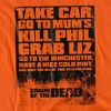 Shaun Of The Dead List Adult T-Shirt - 2 of 4