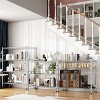 Homdox 36"Wx18"Dx72"H Heavy Duty 4-Tier Metal Wire Shelving Unit 1600LBS Load Storage Shelves with Wheels for Garage Kitchen - 2 of 4