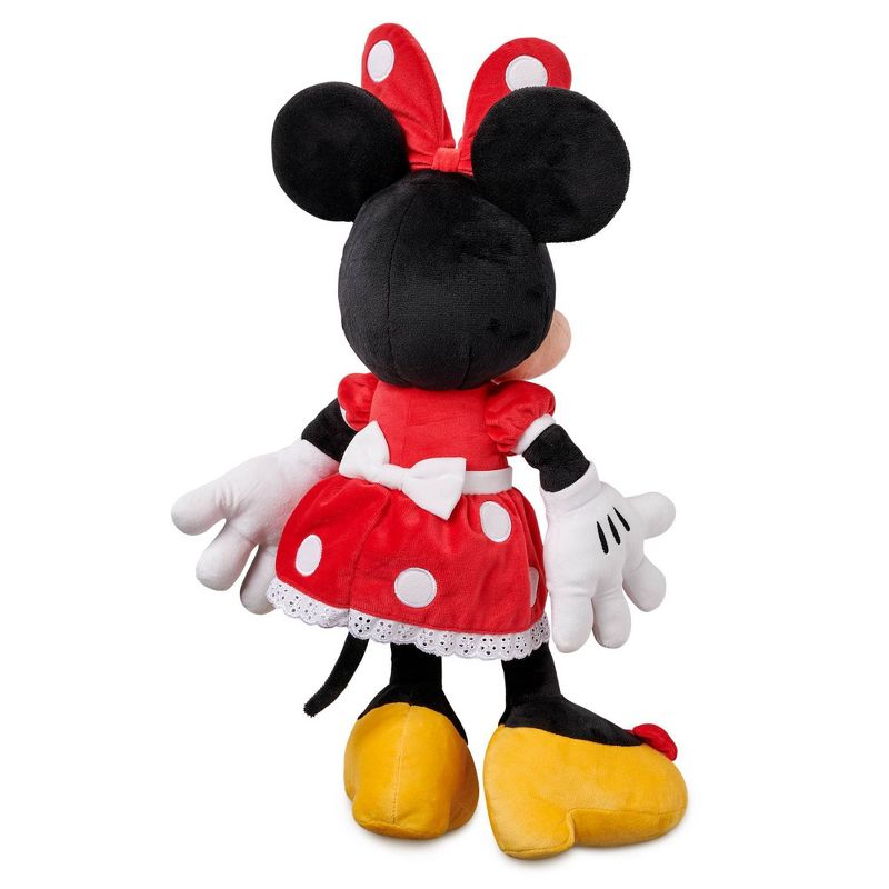 Disney Mickey Mouse &#38; Friends Minnie Mouse Medium 18&#39;&#39; Plush - Red - Disney store, 4 of 5