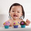 Bath Tea and Cupcake Play Set, Pretend Bathtub Toys for Toddlers Ages 1-3 - 4 of 4
